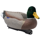 Live Mallard Floaters EVA Flocked Head Drakes with 12 Slot Decoy Bag