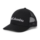 Columbia Mesh Snapback Hat Image in Black Weld