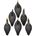 Magnum Full-Body Black Duck Decoys, Variety 6 Pack