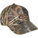 Drake Waterproof Camo Cap image in Mossy Oak Habitat