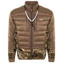 Drake Waterfowl LST Double Down Endurance Hybrid Liner Full Zip Jacket Image in Realtree Max 5