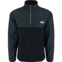 Drake Waterfowl MST 1/4 Zip Refuge Eqwader JacketImage in Black