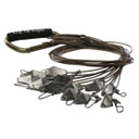 Rig'Em Right 30" 4 oz. Xtreme Coated Cable Decoy Anchors, 12 Pack Product Image