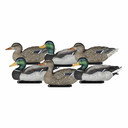 Packable Mallards with Painted Heads, 6 Pack