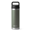 Yeti Rambler 18 oz. Water Bottle with Chug Cap Image in Camp Green