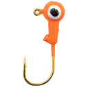 Rogers Crappie Jig Heads with Gold Hook - 25 Pack image in Orange
