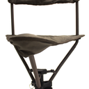 Rogers Sporting Goods Tough Hunter 360° Compact Swivel Tripod Chair seat front close up image