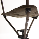 Rogers Sporting Goods Tough Hunter 360° Compact Swivel Tripod Chair seat close up image