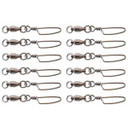 Stainless Steel Swivel Clips - 12 Pack