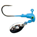 Rogers Speedy Bee Jighead Nickel - 12 Pack image in light blue