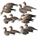 Flock Image of the Avery Pro-Grade Specklebelly Silhouette Goose Decoys.