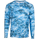 Rogers Elite Chill Long Sleeve Tee Product Image Mossy Oak Elements Agua Nautical