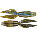 Image of the Reaction Innovations Sweet Beaver 4.20, 10 Pack in Magic Craw Swirl.
