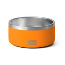 Yeti Boomer 4 Dog Bowl Image in King Crab Orange