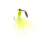 Image of the Strike King Maribou Sausage Spin Jig in Chartreuse Shiner