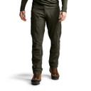 Sitka Ascent Pant Front Model Image in Deep Lichen