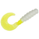 Strike King 2" Mr. Crappie Grub 15 Pack Image in Refrigerator White Hot Chicken.com