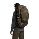 Sitka Mountain Hauler 4000 Hunting Pack Left Side Image in Deep Lichen