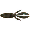 Berkley 4" PowerBait Bunker Hawg in Green Pumpkin Green and Blue Fleck