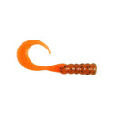 Image of the Berkley PowerBait Ribbontail Grubs in Pumpkinseed Fluorescent Orange