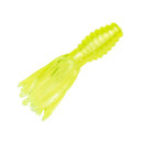 Strike King Mr. Crappie 1 3/4" Thunder Soft Bait Image in Hot Chartreuse