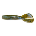 Image of the Strike King Rage Magnum Menace Grub 4" in Blue Craw