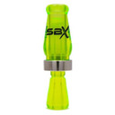 RNT SBX Single Reed Duck Call image in Flo Green