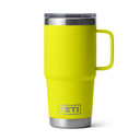 Rambler 20 oz. Travel Mug with Stronghold Lid Image in Firefly Yellow