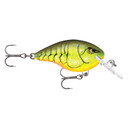 Rapala Dive-To Crankbait image in Shartreuse Rootbeer Cawdad
