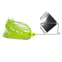 Rogers Sporting Goods Shifty Buzz Bait with Silver Blade Image in Chartreuse