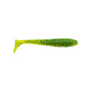 Rogers 2.75" Thrash Swimbait - Pack of 24 image in Chartreuse Pepper