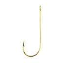 Image of the Eagle Claw 202 Light Wire Aberdeen Hook in Gold