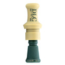Duck Lander Calls Conartist Hand Cut Single Reed Duck Call Image in Tan-Green