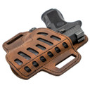 Compound OWB Holster-Kydex and Water Buffalo Hybrid Concealed Carry Pistol Holster