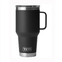 Yeti Rambler 30 oz. Travel Mug with Stronghold Image in Black