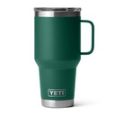Yeti Rambler 30 oz. Travel Mug with Stronghold Lid Image in Black Forest Green