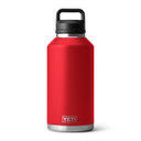 Yeti Rambler 64 oz. Water Bottle with Chug Cap Image in Rescue Red