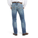 Ariat M4 Low Rise Stretch Shoreway Stackable Straight Leg Jean Back Model Image.