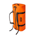 Yeti Panga 100L Waterproof Duffel Backpack Straps Image in Orange/Black