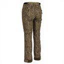 Drake Women's Endurance Jean Cut Pant with Agion Active XL Back Image in Mossy Oak Bottomland