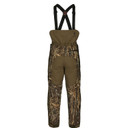 Drake Waterfowl LST Guardian Elite High-Back Insulated Hunt Pant Back Image in Realtree Max 7