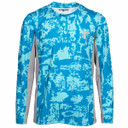 Rogers Youth Elite Chill Long Sleeve Tee image in Maritime