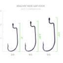 Green Series Krackin Wide Gap Hook - 5 Pack