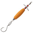 Rogers Catfish Spin Flooat Rigs - 2 Pack image in Orange
