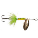 Rogers Sporting Goods Beeline Spinner with Gold Treble Hook Image in Rainbow