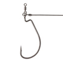 Image of the VMC Fish Hooks Tokyo Rig Heavy Duty Wide Gap 2/0 Black Nickel Hook.