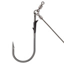 Image of the VMC Tokyo Rig Heavy Duty Flippin' Black Nickel 5/0 Hook.