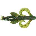 Yamamoto 4" Kreature, 7 Pack - Watermelon Red Green Flake