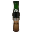Buck Gardner Canada Hammer Poly Goose Call, Camo Green/Smoke Variation Clear-Bourbon