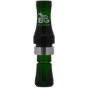 Buck Gardner Canada Hammer Poly Goose Call, Camo Green Variation Clear-Bourbon